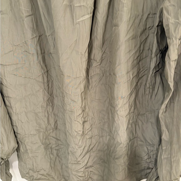 Ramy Brook Olive Green Clara Embellished Slit Sleeve Top Size Small - Picture 12 of 16